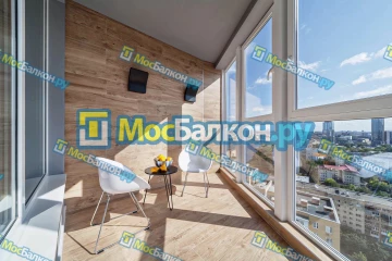 Панорамное остекление заказать под ключ по выгодной цене в Красногорске от компании МосБалкон