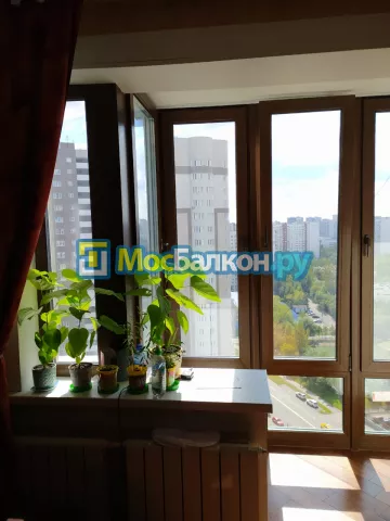 Панорамное остекление заказать под ключ по выгодной цене в Красногорске от компании МосБалкон