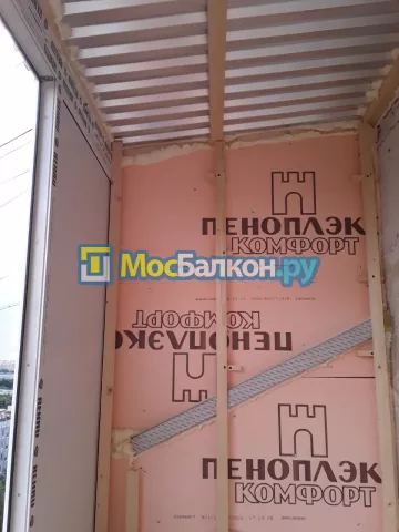 Крыша на балконе в Красногорске монтаж и ремонт по выгодной цене от МосБалкон