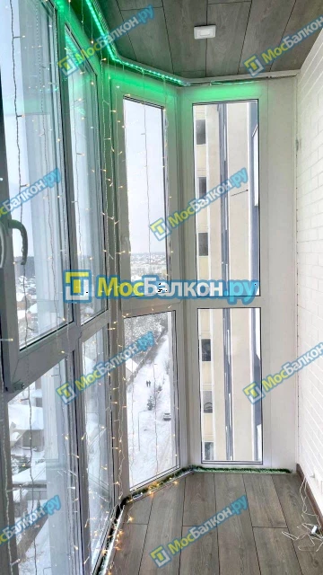Панорамное остекление заказать под ключ по выгодной цене в Красногорске от компании МосБалкон