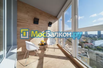 Французское остекление балконов и лоджий под ключ по доступным ценам в Красногорске | МосБалкон