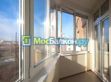 Французское остекление балконов и лоджий под ключ по доступным ценам в Красногорске | МосБалкон