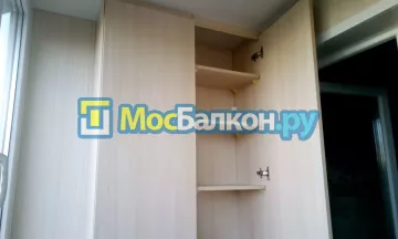 Шкаф на балкон купить в Красногорске на заказ недорого от МосБалкон