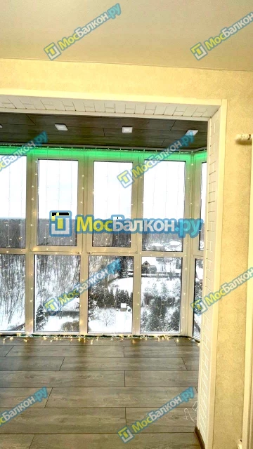 Панорамное остекление заказать под ключ по выгодной цене в Красногорске от компании МосБалкон