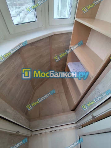 Балкон под ключ в Красногорске | Выгодные цены на ремонт и отделку балконов и лоджий под ключ от 2700 руб. в МосБалкон