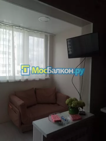 Объединение балкона и лоджии с комнатой в  Красногорске