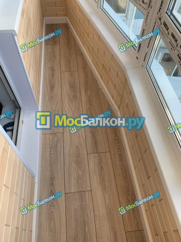 Отделка балконов в Красногорске | Отделка балконов и лоджий и обшивка под ключ в МосБалкон