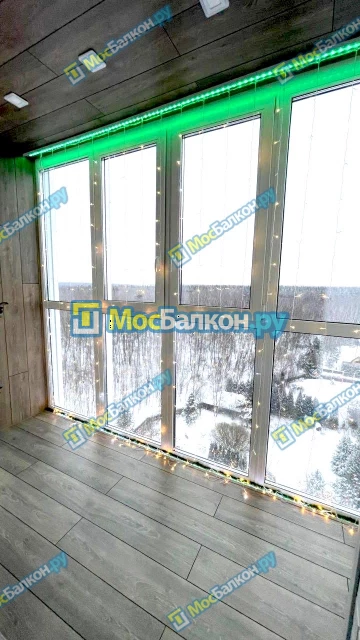 Панорамное остекление заказать под ключ по выгодной цене в Красногорске от компании МосБалкон