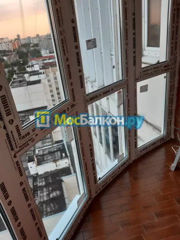 Панорамное остекление заказать под ключ по выгодной цене в Красногорске от компании МосБалкон