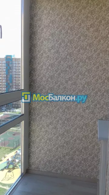Отделка балкона и лоджии пластиковыми ПВХ панелями в Красногорске от компании МосБалкон
