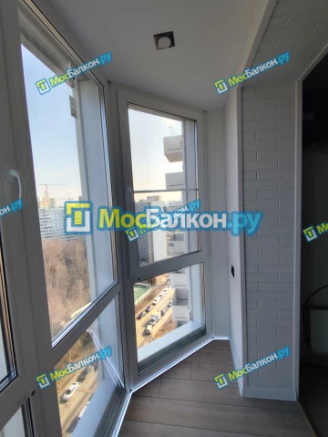 Панорамное остекление заказать под ключ по выгодной цене в Красногорске от компании МосБалкон