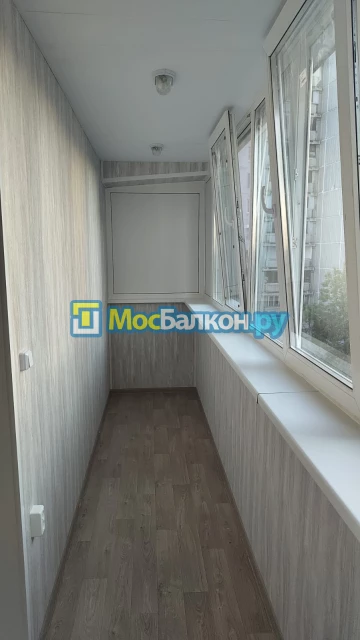 Шкаф на балкон купить в Красногорске на заказ недорого от МосБалкон