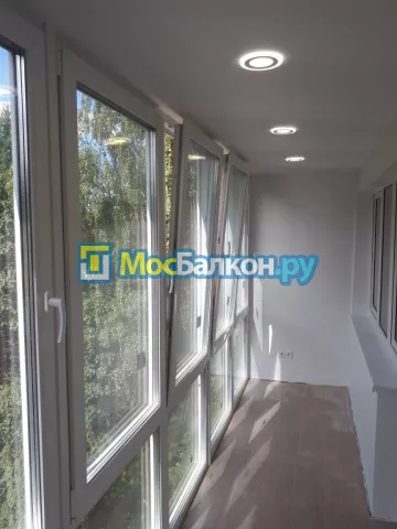 Панорамное остекление заказать под ключ по выгодной цене в Красногорске от компании МосБалкон