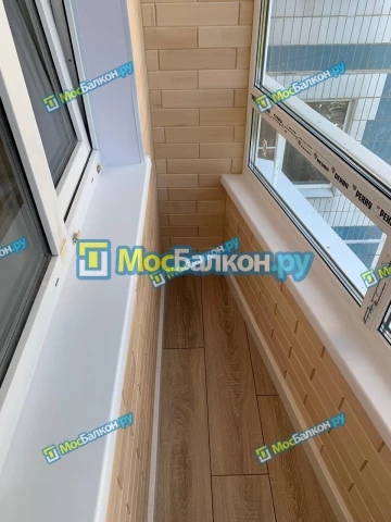 Отделка балконов в Красногорске | Отделка балконов и лоджий и обшивка под ключ в МосБалкон