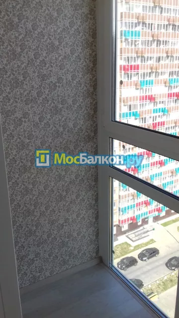Отделка балкона и лоджии пластиковыми ПВХ панелями в Красногорске от компании МосБалкон