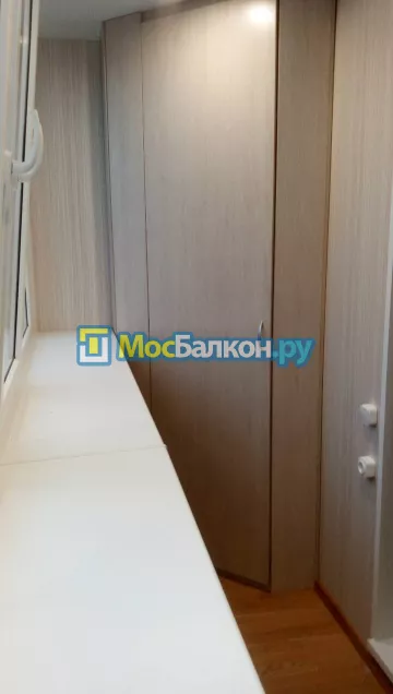 Шкаф на балкон купить в Красногорске на заказ недорого от МосБалкон