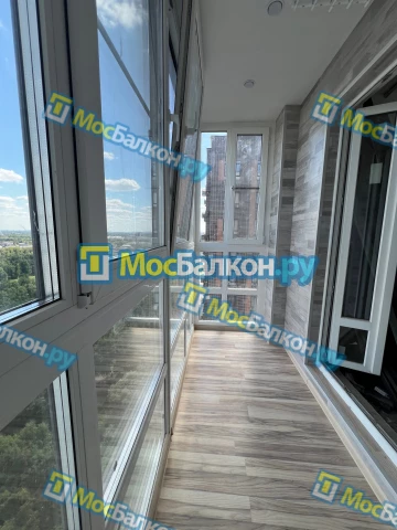 Панорамное остекление заказать под ключ по выгодной цене в Красногорске от компании МосБалкон