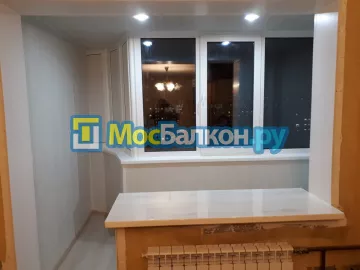 Объединение балкона и лоджии с комнатой в  Красногорске