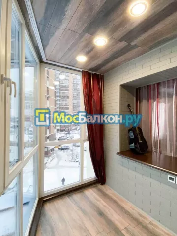 Остекление лоджий под ключ по выгодной цене в Красногорске – застеклить лоджию и балкон в МосБалкон