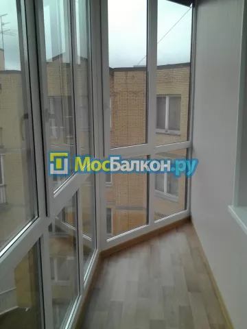 Французское остекление балконов и лоджий под ключ по доступным ценам в Красногорске | МосБалкон