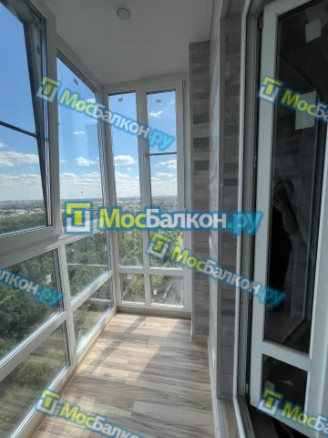 Панорамное остекление заказать под ключ по выгодной цене в Красногорске от компании МосБалкон
