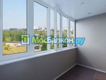 Пластиковое остекление лоджий под ключ по доступным ценам в Красногорске | МосБалкон