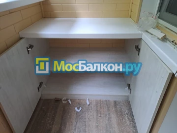 Шкаф на балкон купить в Красногорске на заказ недорого от МосБалкон