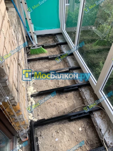 Остекление балконов с выносом заказать в Москве лучшая цена в МосБалкон