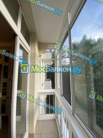 Панорамное остекление заказать под ключ по выгодной цене в Красногорске от компании МосБалкон