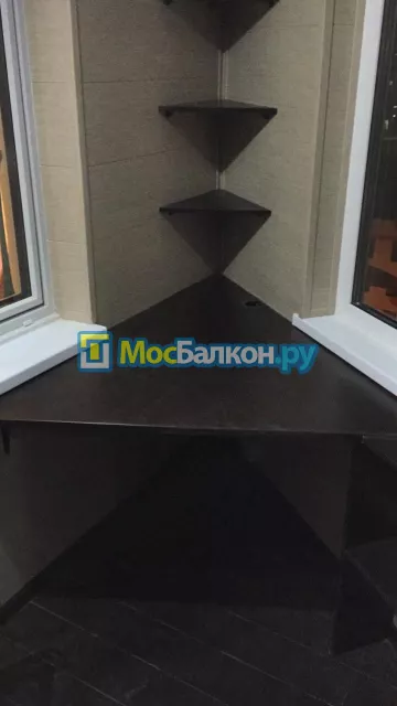 Шкаф на балкон купить в Красногорске на заказ недорого от МосБалкон