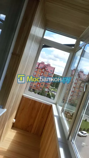 Отделка балконов в Красногорске | Отделка балконов и лоджий и обшивка под ключ в МосБалкон