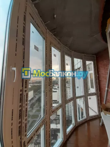 Панорамное остекление заказать под ключ по выгодной цене в Красногорске от компании МосБалкон