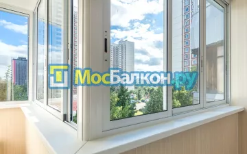 Остекление лоджий под ключ по выгодной цене в Красногорске – застеклить лоджию и балкон в МосБалкон
