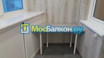 Шкаф на балкон купить в Красногорске на заказ недорого от МосБалкон
