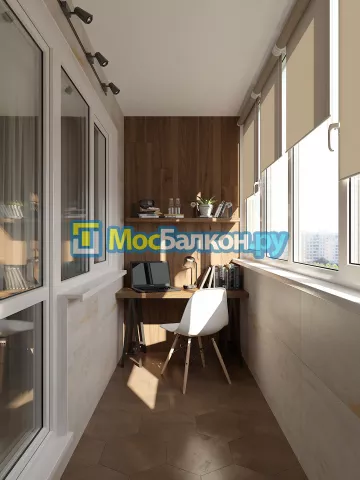 Пластиковое остекление лоджий под ключ по доступным ценам в Красногорске | МосБалкон
