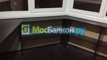 Шкаф на балкон купить в Красногорске на заказ недорого от МосБалкон