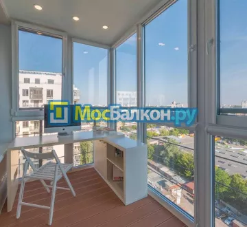 Шкаф на балкон купить в Красногорске на заказ недорого от МосБалкон