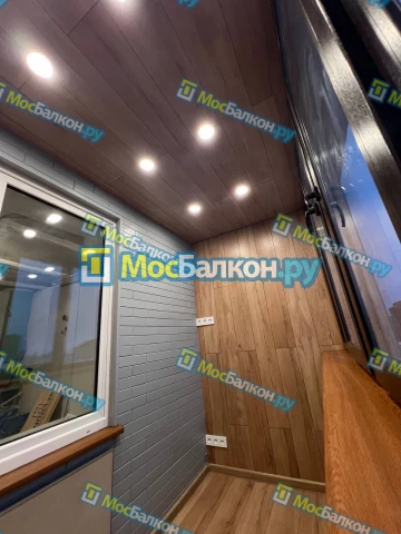 Отделка балконов в Красногорске | Отделка балконов и лоджий и обшивка под ключ в МосБалкон