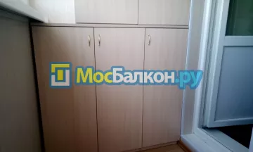 Шкаф на балкон купить в Красногорске на заказ недорого от МосБалкон