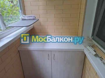 Шкаф на балкон купить в Красногорске на заказ недорого от МосБалкон