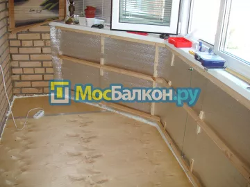 Утепление балкона и лоджии под ключ в Красногорске — цены от 150 руб./м² | МосБалкон